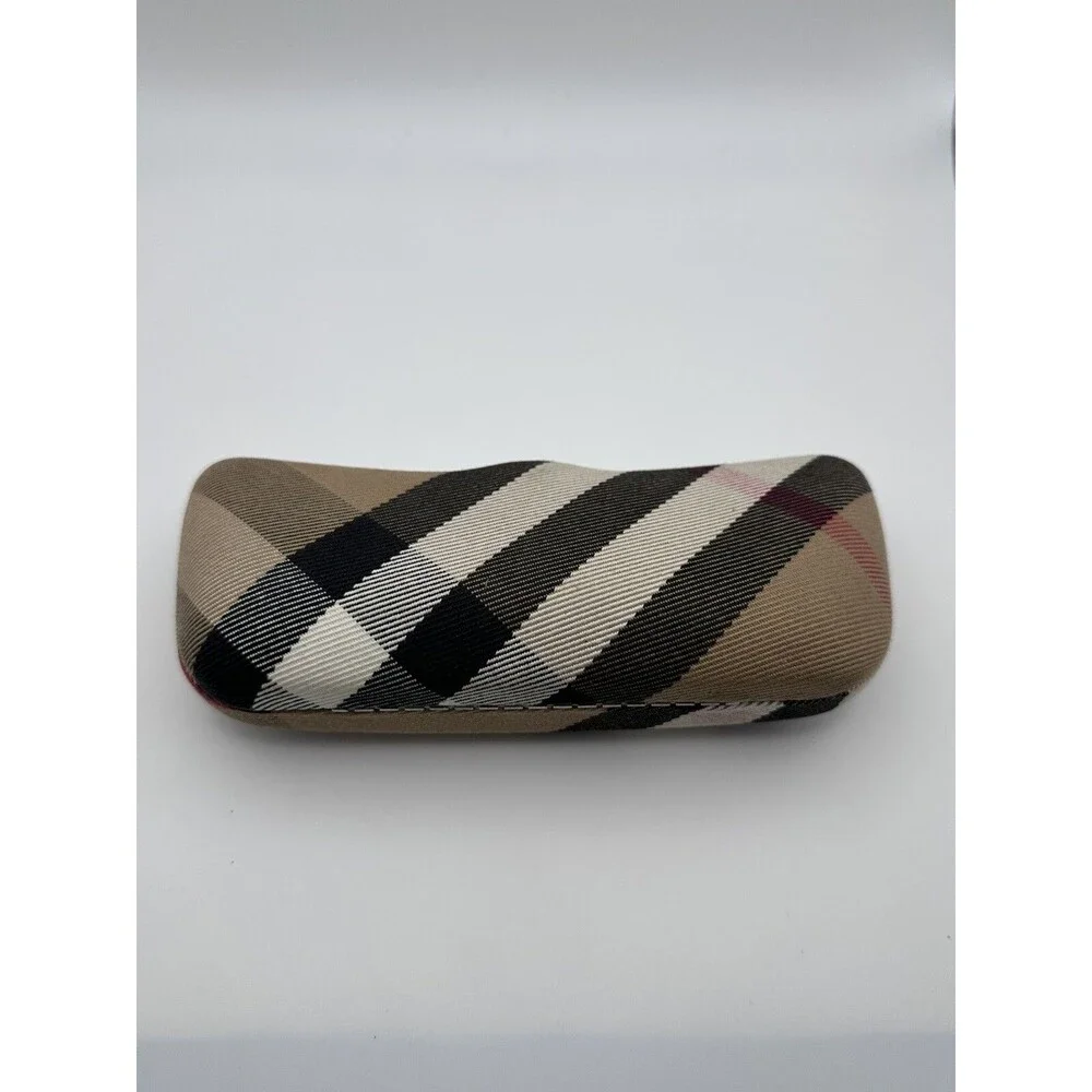 Burberry Nova Check Eyeglasses Sunglasses Clamshell Glasses Case EUC